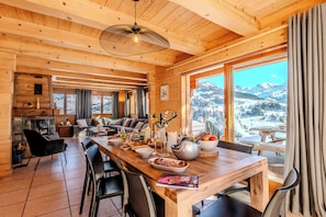Dining - Slow Chalet Mont Real - Le Grand Bornand - 3km from slopes Chinaillon (Le Grand-Bornand)