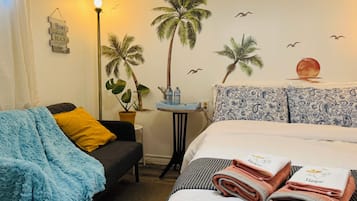 Habitación económica doble, cocina, vistas al patio | Wifi gratis