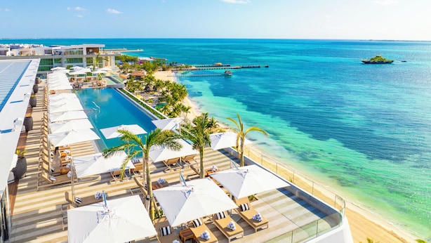 Rooftop terrace - Hotel Mousai Cancun Ocean Front Adults Only - All Inclusive (Punta Sam)