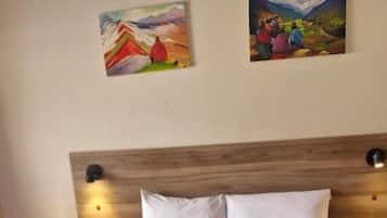 Comfort Room, Patio, Mountain View | Down comforters, Select Comfort beds, iron/ironing board, free WiFi