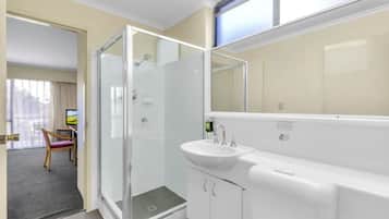 Free toiletries, hair dryer