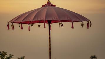 Overnattingsstedets uteområder