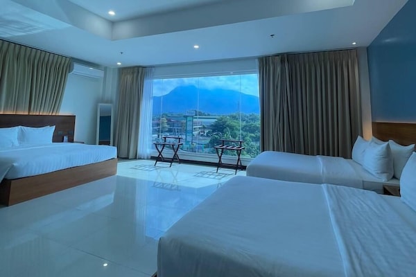 In-room safe, blackout curtains, iron/ironing board, free WiFi