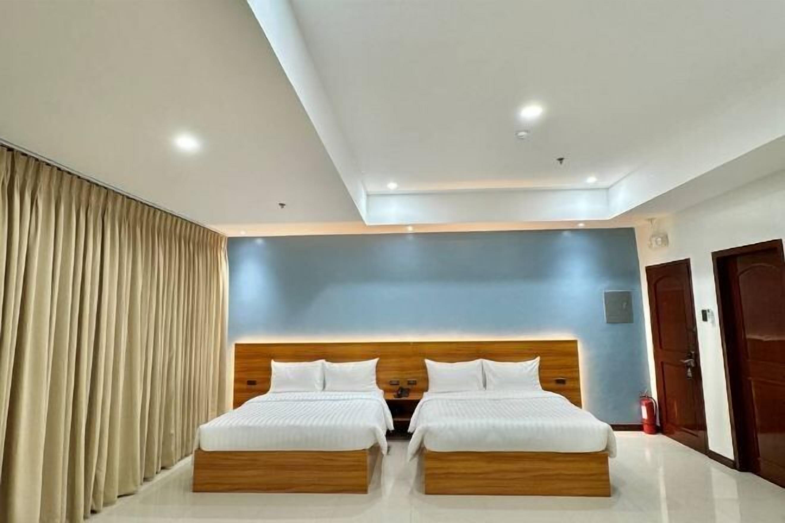 Een kluis op de kamer, verduisterende gordijnen