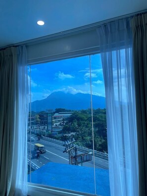 Blick von der Unterkunft