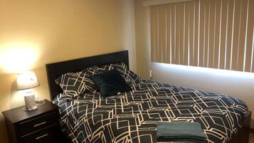 2 dormitorios, tabla de planchar con plancha, wifi y ropa de cama