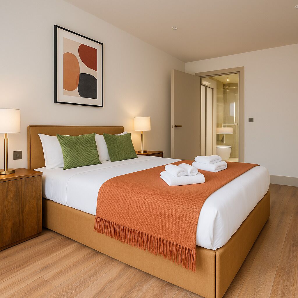 Superior Apartment, 3 Bedrooms | 2 bedrooms, premium bedding, WiFi (free), bed sheets