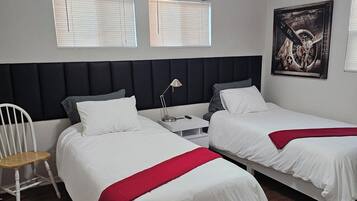 3 chambres, fer et planche Ă repasser, Wi-Fi gratuit, draps fournis