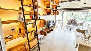 Vila | Área de estar | TV 40 polegadas com canais a cabo