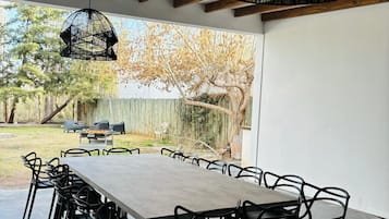 Outdoor dining