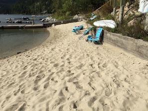 Liegestühle, Strandtücher