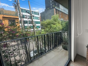 Balcony - 20-202 Elegant 2BR.2.5Baths-Roma Norte (Mexico City)