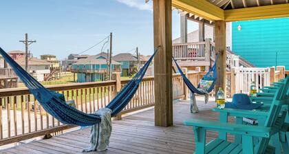 Hot Tub & Direct Beach Access: Walk, Drive or Cart