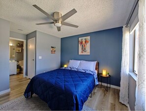 2 soverom, strykejern/-brett, wi-fi (inkludert) og sengetøy