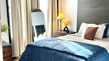 1 間睡房、書桌、熨斗/熨衫板、免費 Wi-Fi