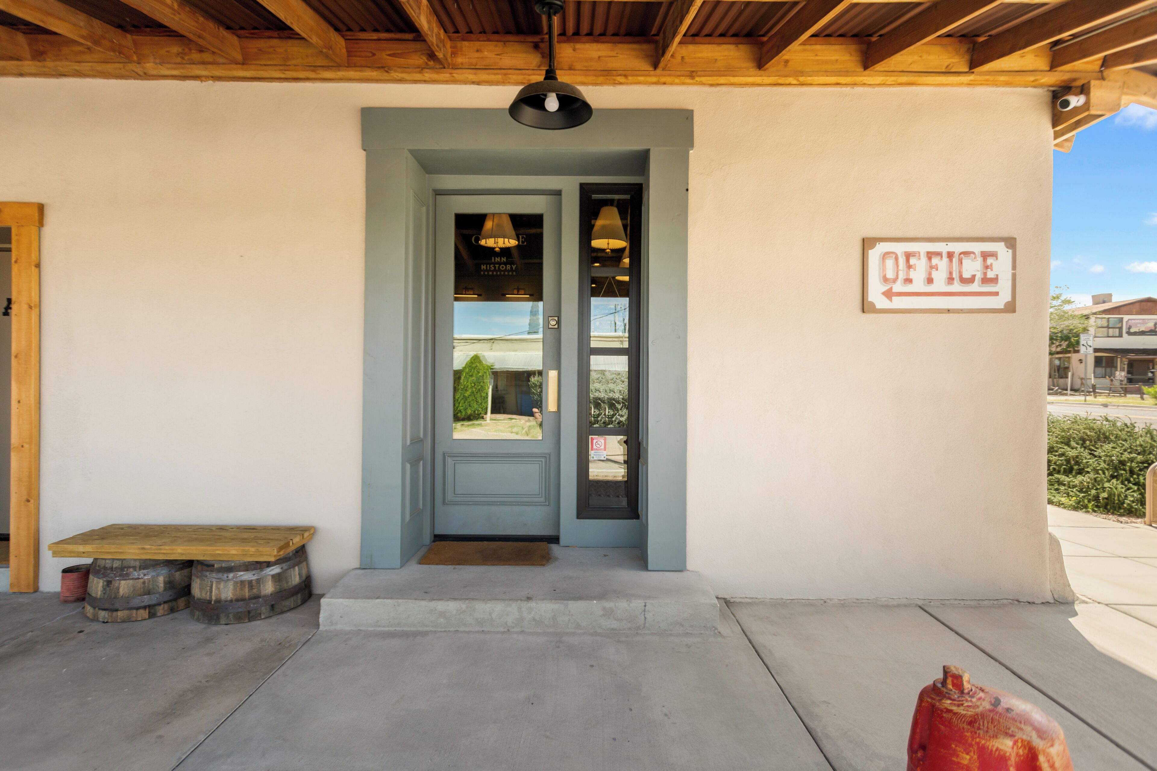 Front of property