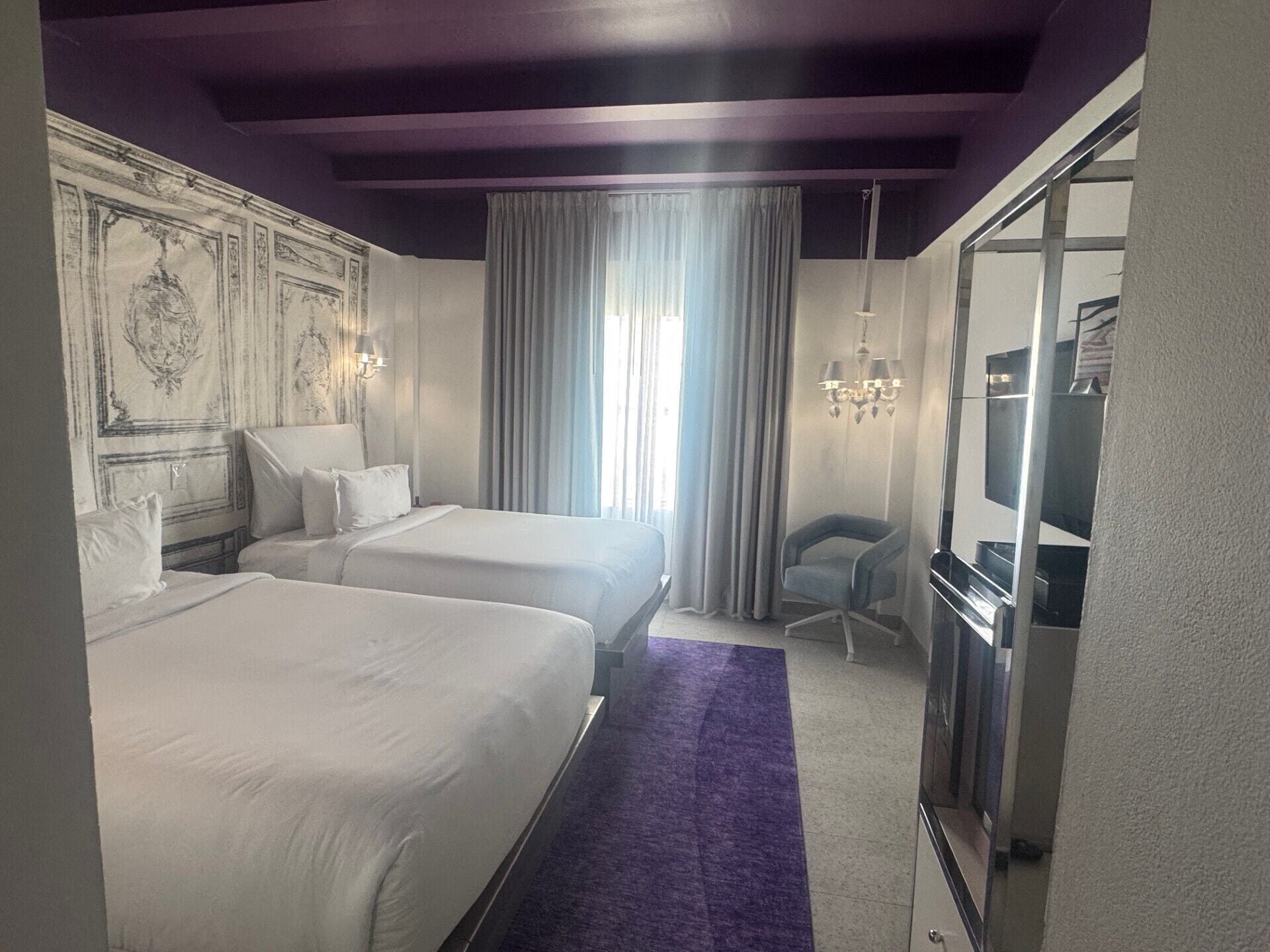 Standardzimmer, 2 Doppelbetten, Nichtraucher