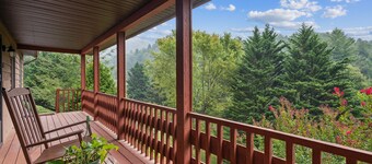 NEW LISTING! Whispering Pines - Spectacular Views & Hot Tub