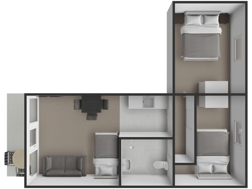 Sun Valley Motel - Unit 2 (2 bedrooms)