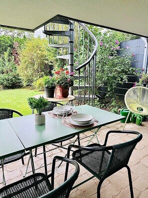 Terrace/patio - Cosy Studio in city center (Luxembourg City)
