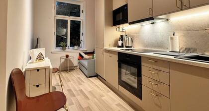 Stylish & Modern 2BR Apt, 4min Subway to Oslo City