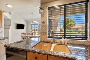Fridge, dining tables - Family Desert Getaway (Palm Desert)