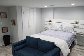 1 chambre, fer et planche à repasser, Wi-Fi, draps fournis