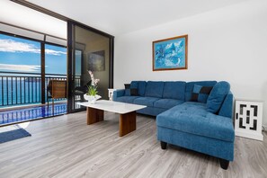 Appartement, 1 queensize bed (Kona Alii 602) | Woonruimte