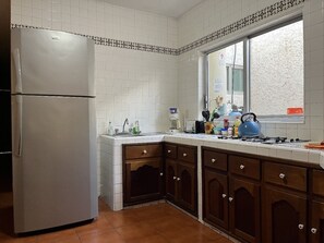 Private kitchen - Casa de la Alegría (below) (Mazatlán)