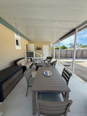 Udendørs spisemuligheder