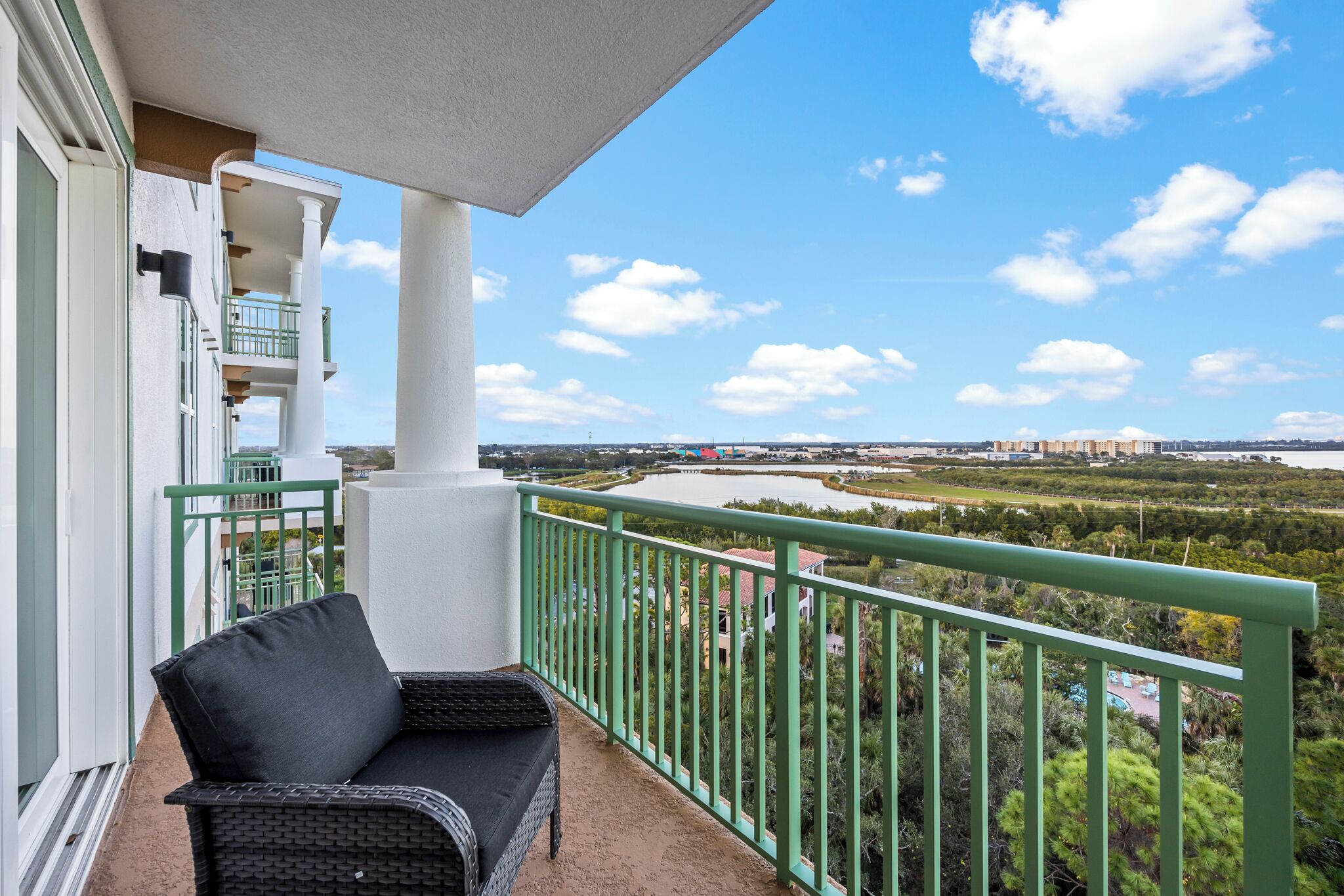 Condo Deluxe | Vista del balcón