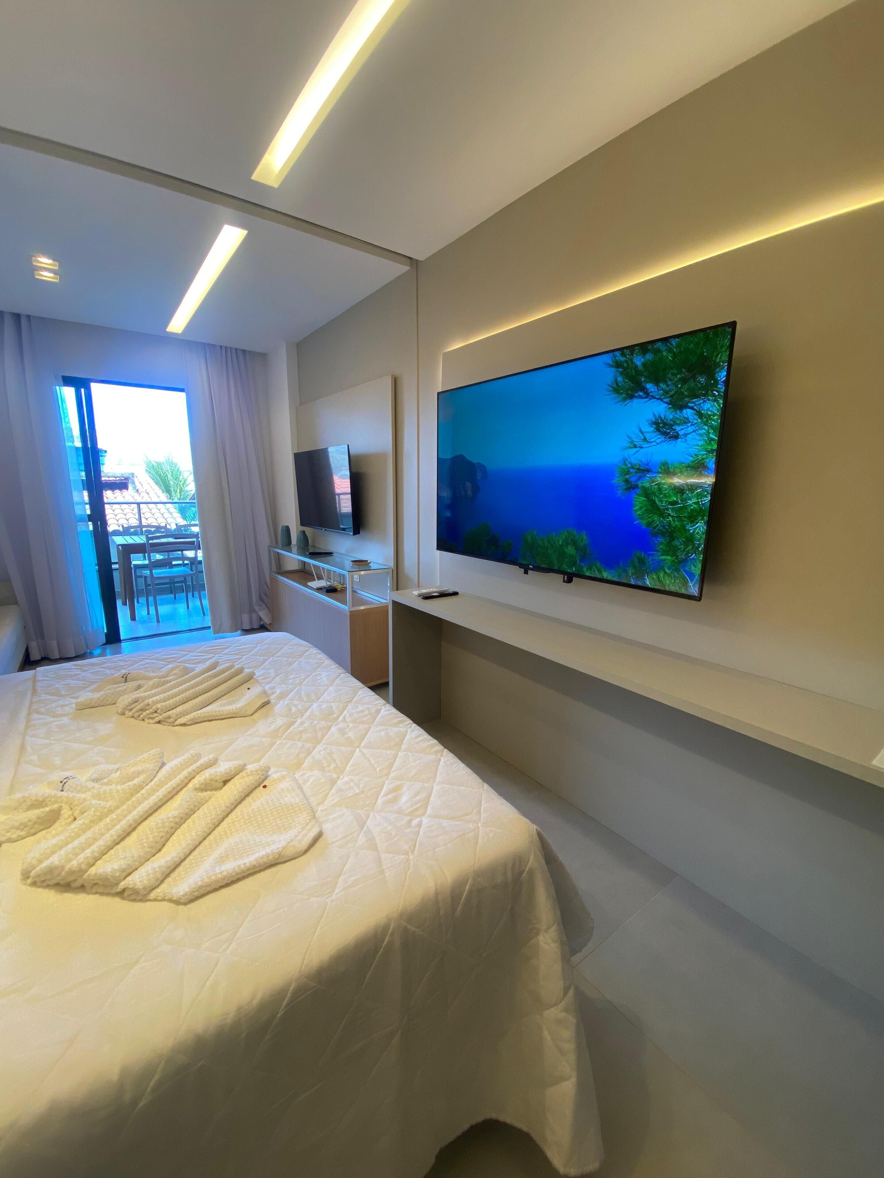 Deluxe Studio, 1 Double Bed with Sofa bed | Laptop workspace, iron/ironing board, free WiFi