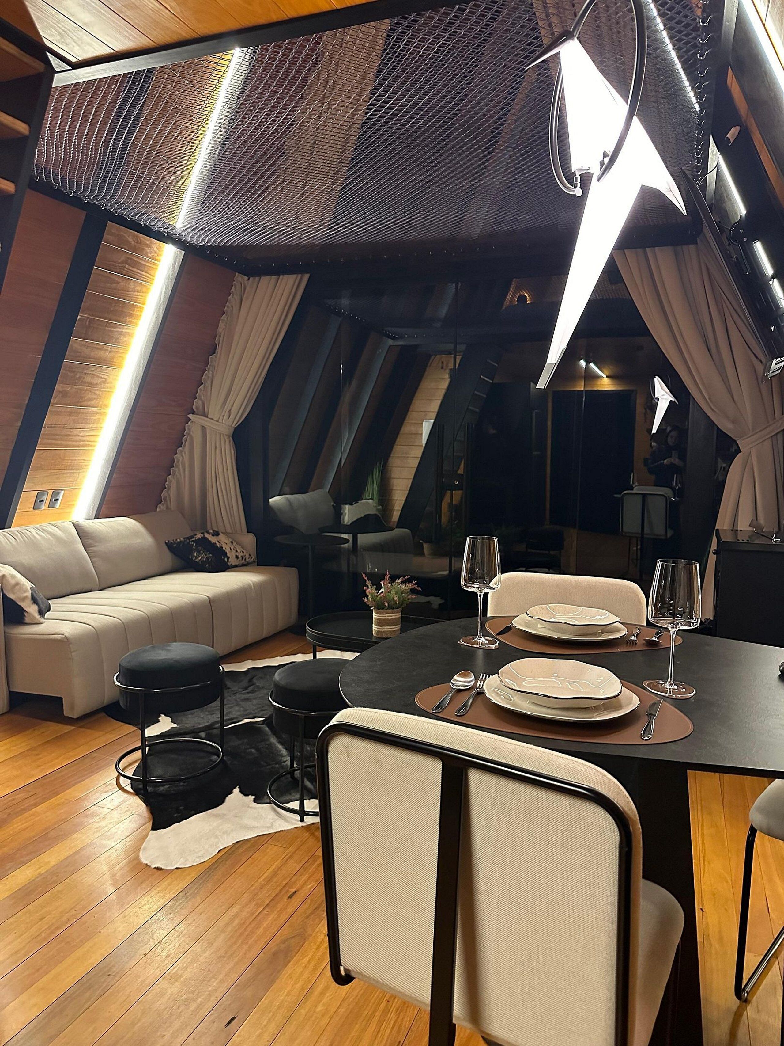 舒適小木屋 | 用餐區