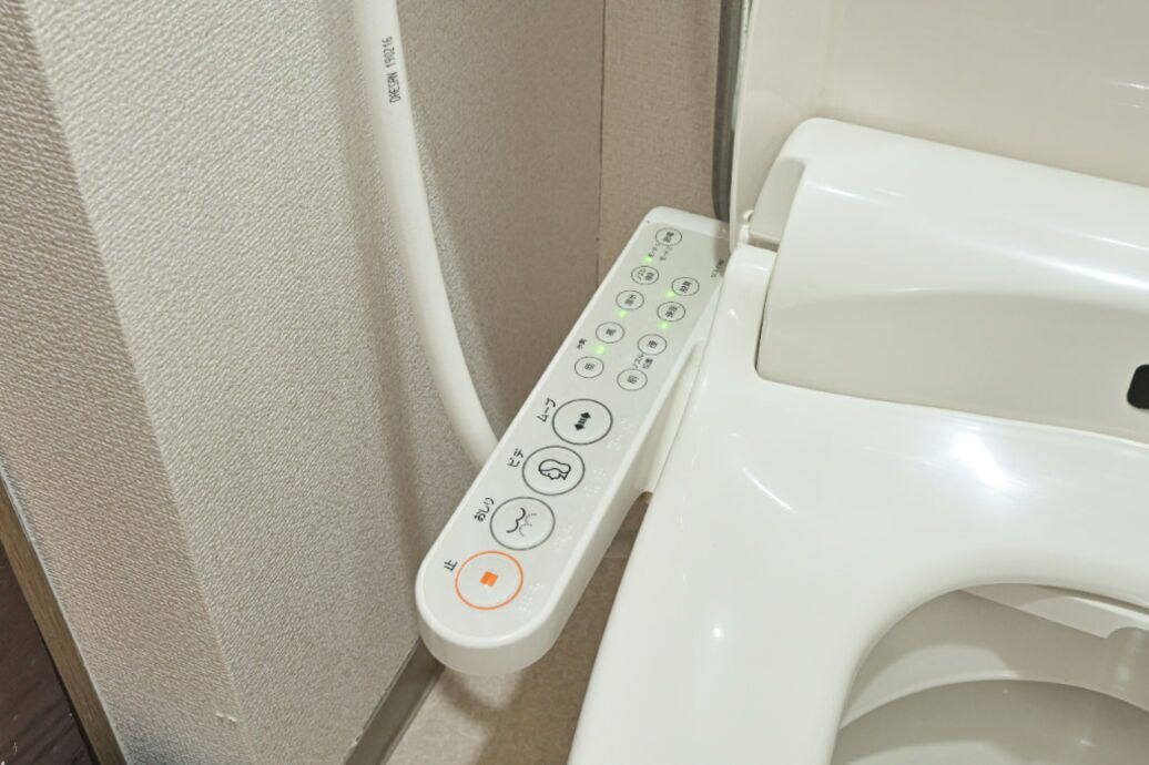 Hair dryer, soap, shampoo