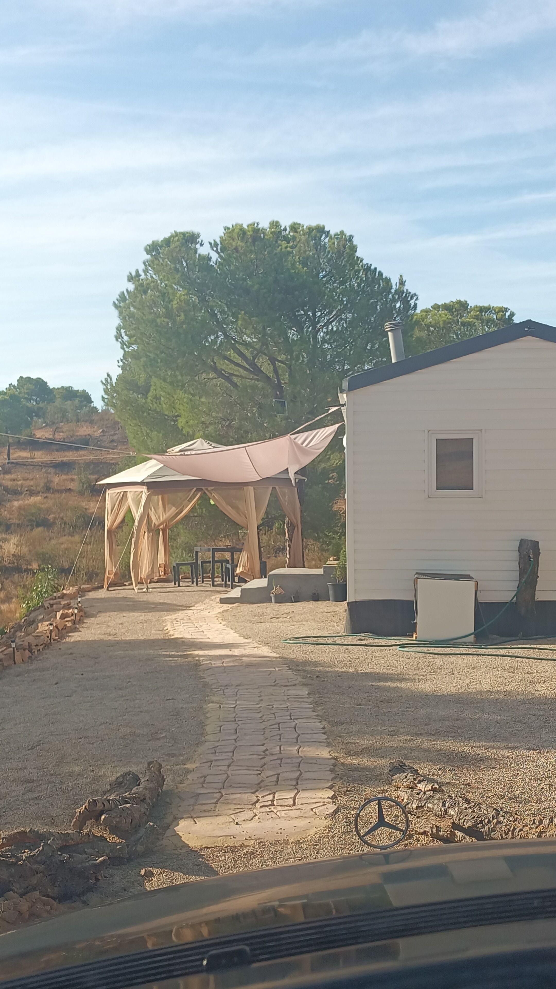 Overnatningsstedets område