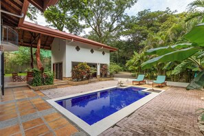 Outdoor pool - Lovely Casa Tranquila located in L-Section, Nosara (Provincia de Guanacaste)