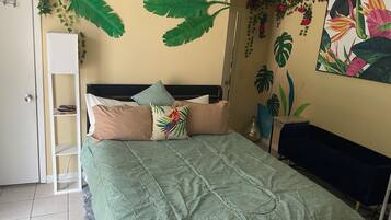 1 間睡房、書桌、熨斗/熨衫板、免費 Wi-Fi