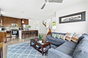 TV, DVD player, offices