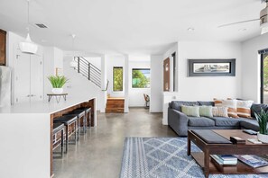 TV, DVD player, offices