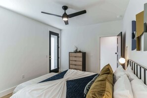 2 chambres, fer et planche Ă repasser, Wi-Fi, literie fournie