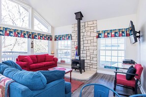 Téléviseur, foyer, bureau