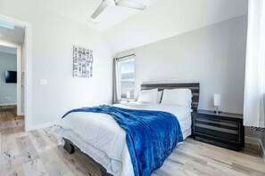 3 bedrooms, iron/ironing board, travel crib, WiFi