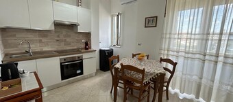 Industrial design apartment with modern minimalist interior