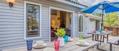 Opções para refeição ao ar livre