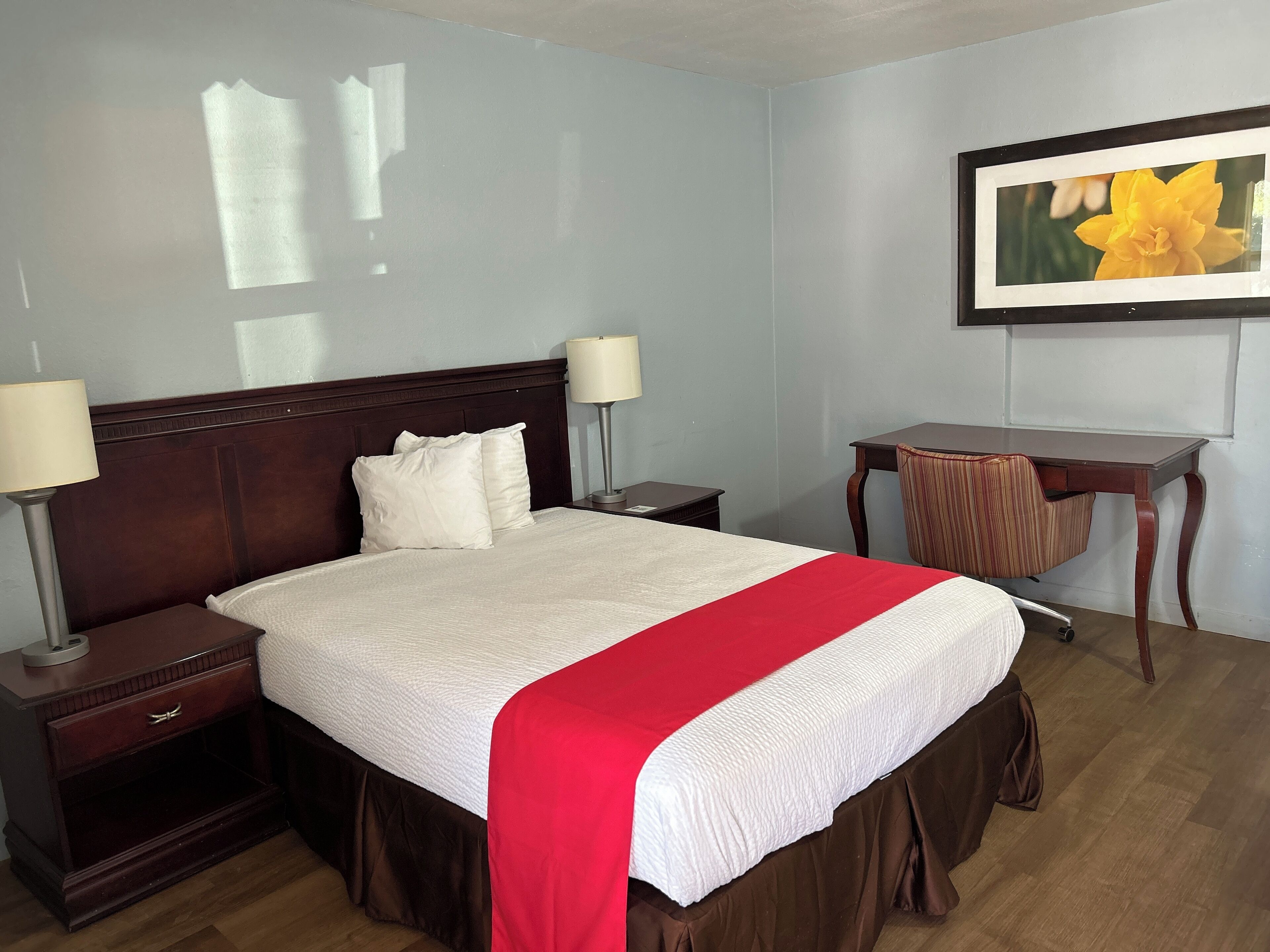 Room, 1 Queen Bed, Non Smoking | In-room safe, iron/ironing board, free WiFi, bed sheets