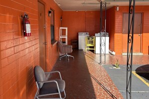 Sitteområde i lobbyen