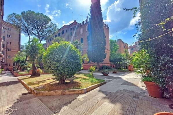 Overnatningsstedets område