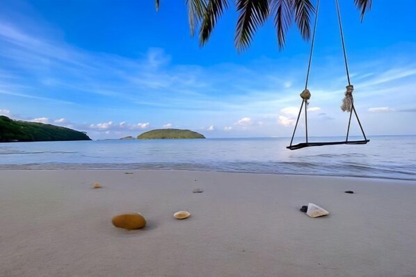 근처 전용 해변