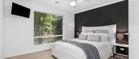 2 habitaciones, tabla de planchar con plancha y wifi gratis