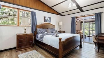 Rumah Keluarga, 2 kamar tidur, dapur, pemandangan danau | 2 kamar tidur, setrika/meja setrika, dan Wi-Fi gratis